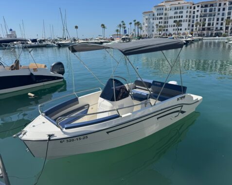 Barco sin licencia Octopus